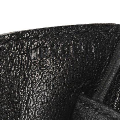 Hermes Togo Birkin 25 Black 7 of 13