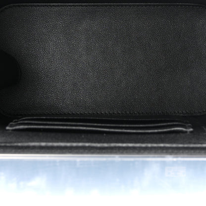 Chanel Lambskin Quilted Enamel Coco Casino Small Vanity Case With Chain Black 5 of 10