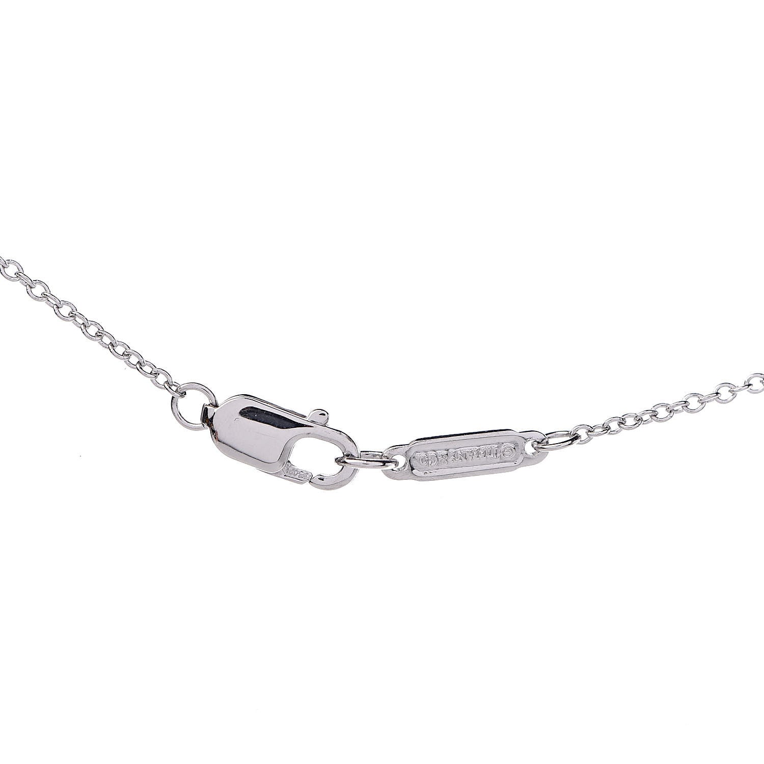 Tiffany Platinum 18K Yellow Gold Fancy Intense Yellow Diamond .34ct Mini Soleste Pendant Necklace 6 of 6