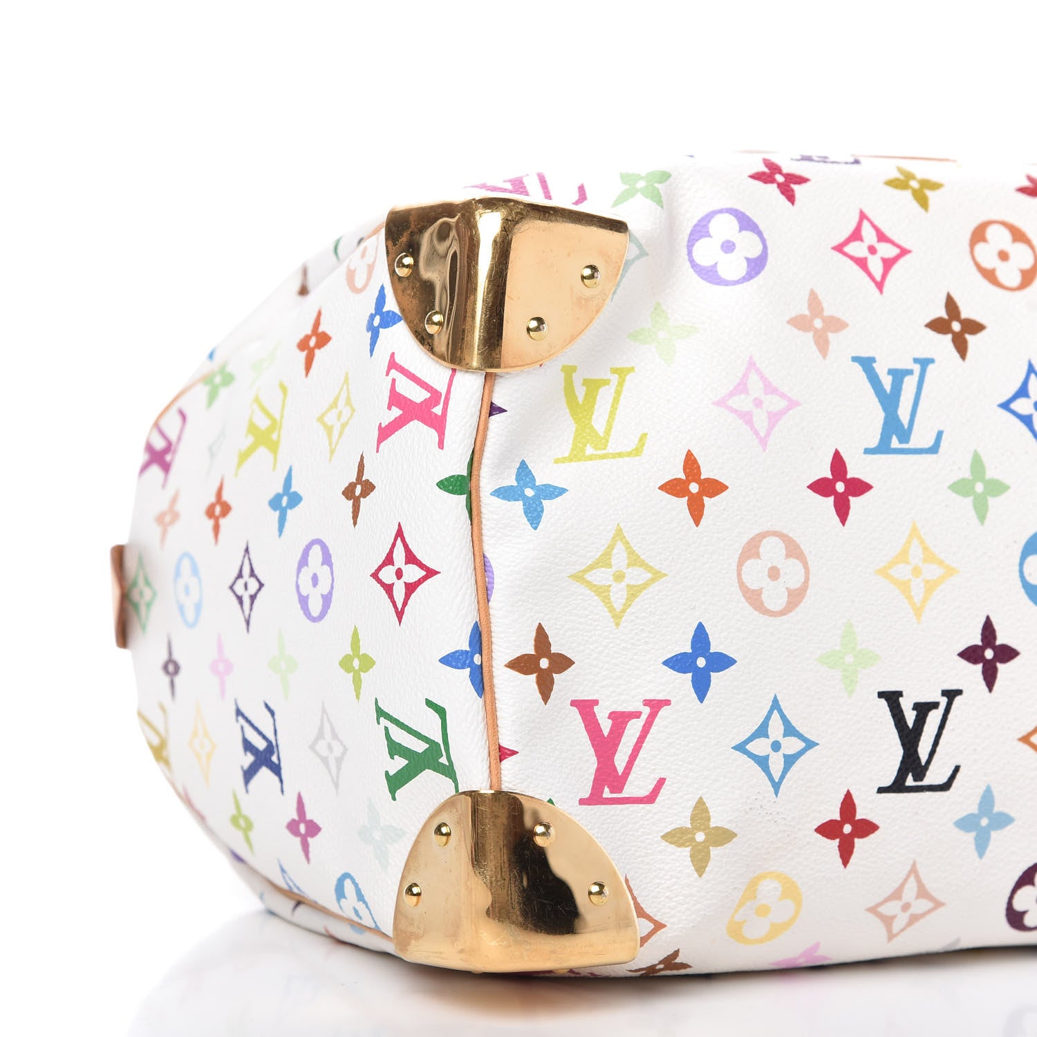 Louis Vuitton Monogram Multicolor Speedy 30 White 6 of 10