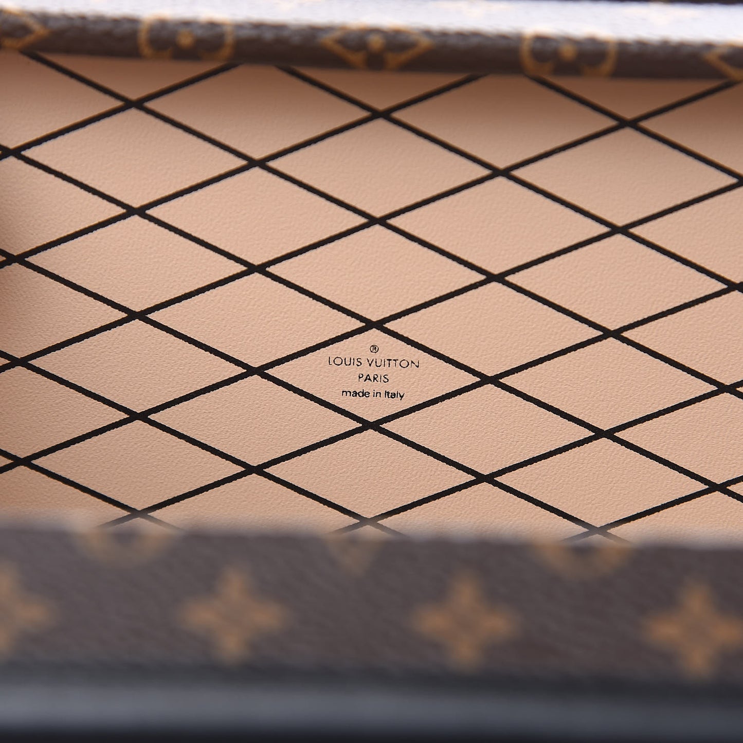 Monogram Petite Malle Black