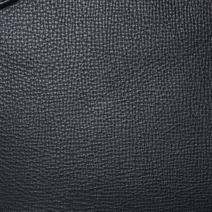 Burberry Derby Calfskin House Check Medium Welburn Tote Black 9 of 11