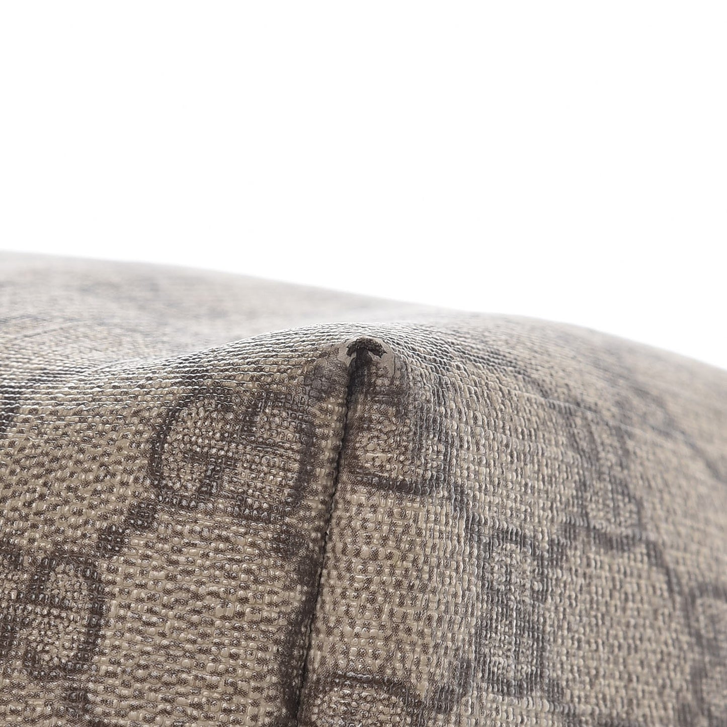 GG Plus Monogram Web Tote Dark Brown
