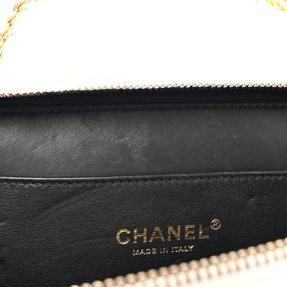 Chanel Caviar Quilted Small Pick Me Up Vanity Case White 13 of 16