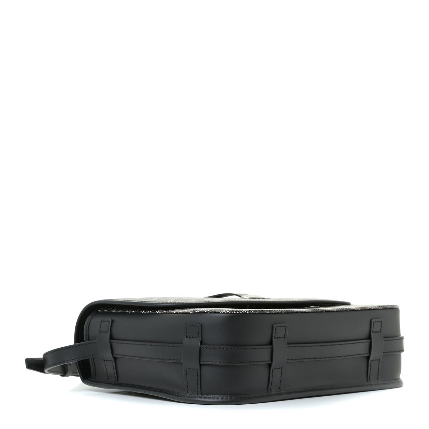 Goyardine Belvedere II MM Messenger Bag Black