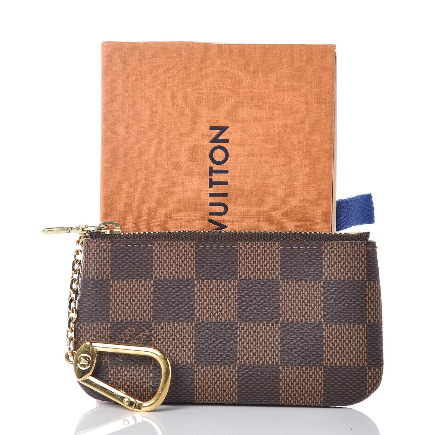 Damier Ebene Key Pouch