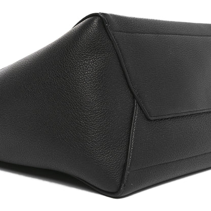Celine Soft Grained Calfskin Sangle Bucket Bag Black 8 of 9