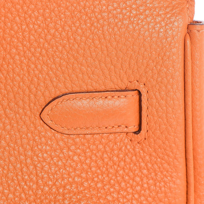 Hermes Togo Birkin 35 Orange 10 of 37