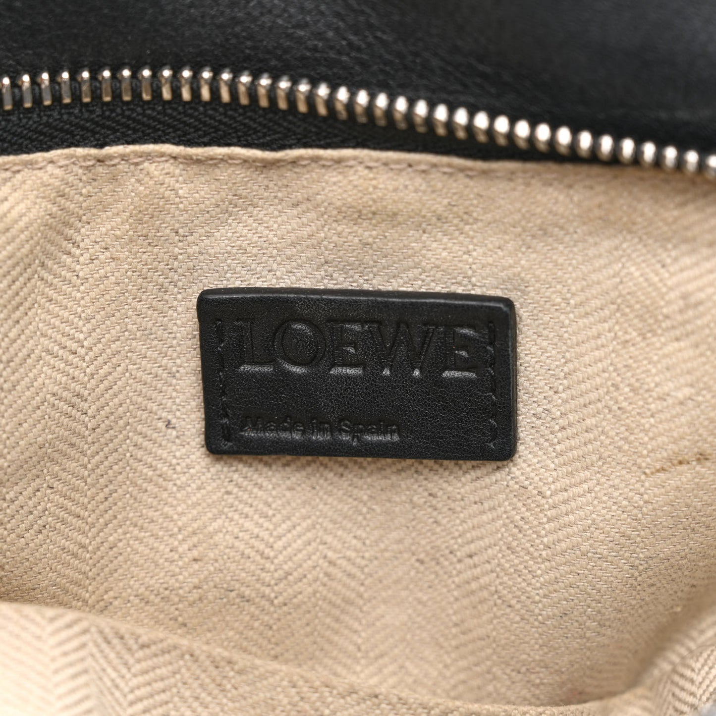 Calfskin Medium Puzzle Bag Black