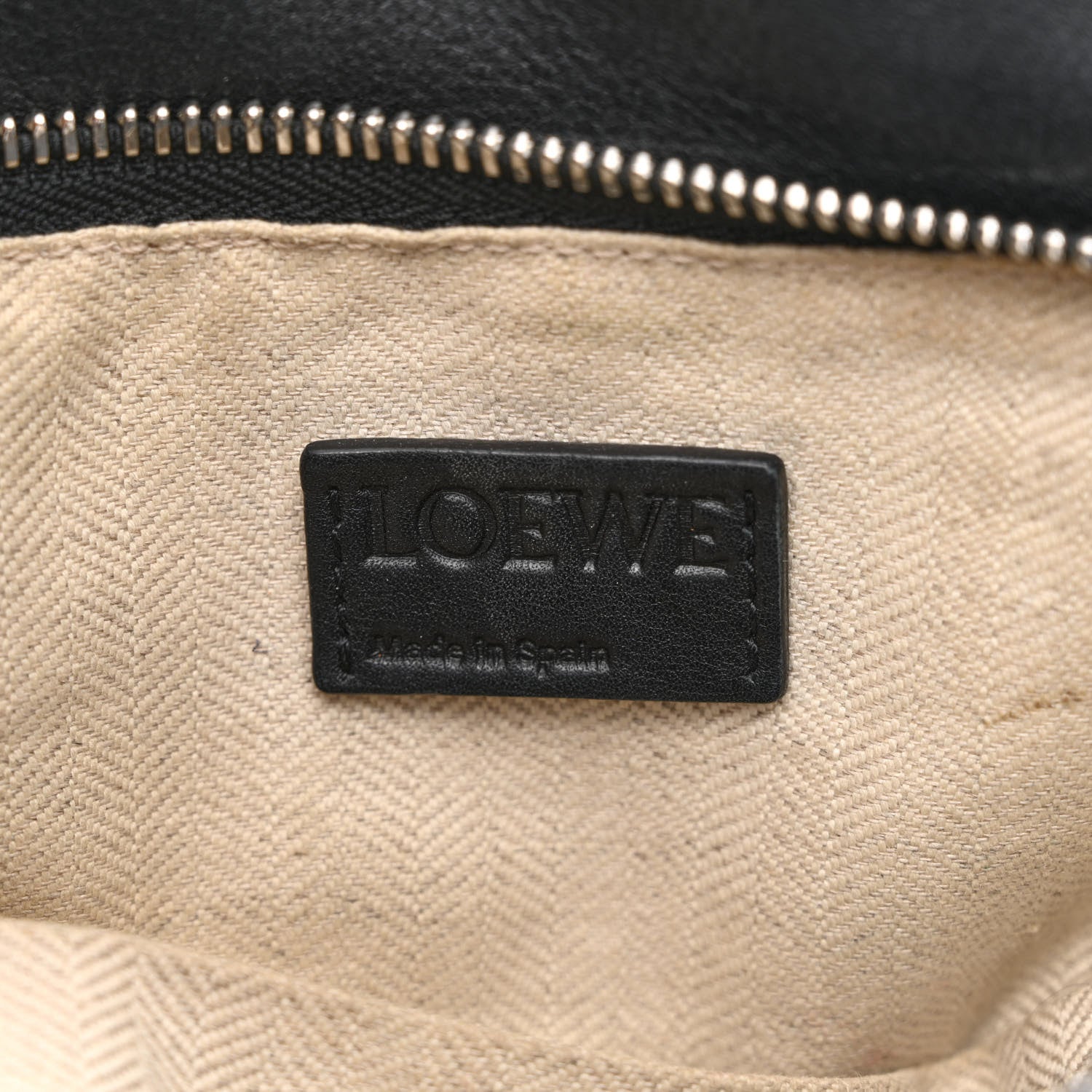 Loewe Calfskin Medium Puzzle Bag Black 6 of 15