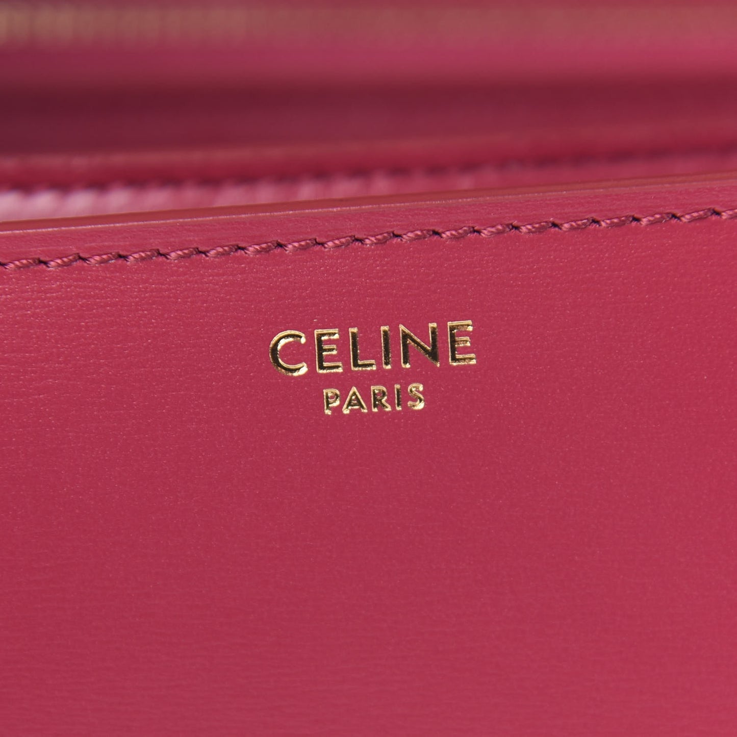 Box Calfskin Medium Classic Box Flap Bag Raspberry