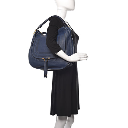 Chloe Calfskin Medium Marcie Hobo Scuba Blue 2 of 9