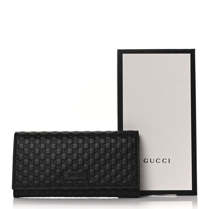 Gucci Soft Microguccissima Continental Wallet Black 9 of 9