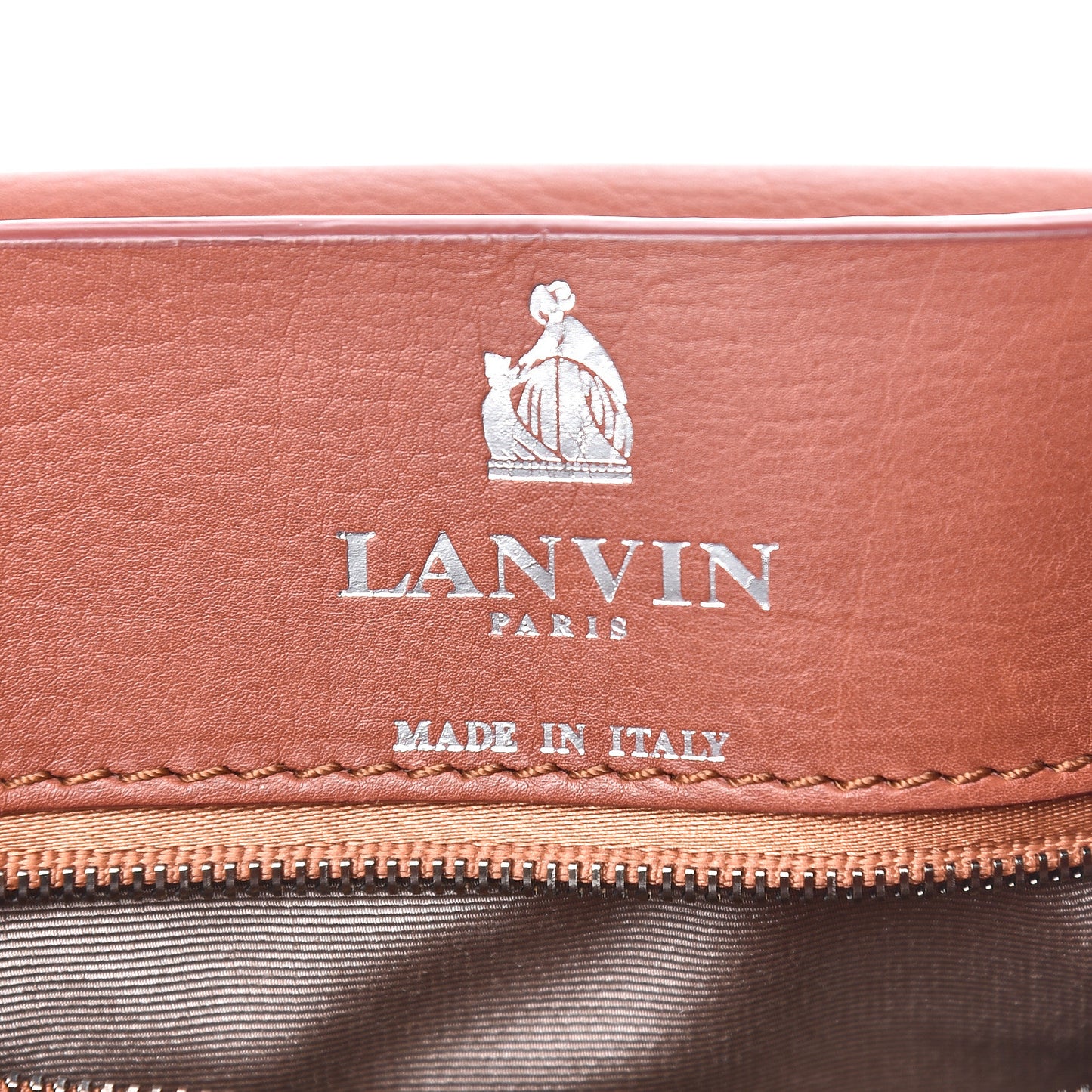 Calfskin Medium Happy Shoulder Bag Beige