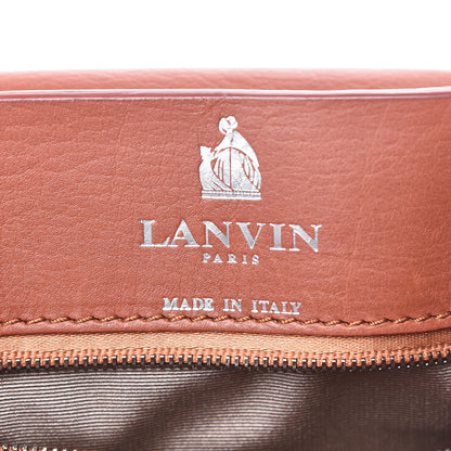 Lanvin Calfskin Medium Happy Shoulder Bag Beige 6 of 15
