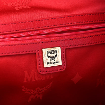 MCM Visetos Large Sprinkle Stud Stark Backpack Corail 6 of 8