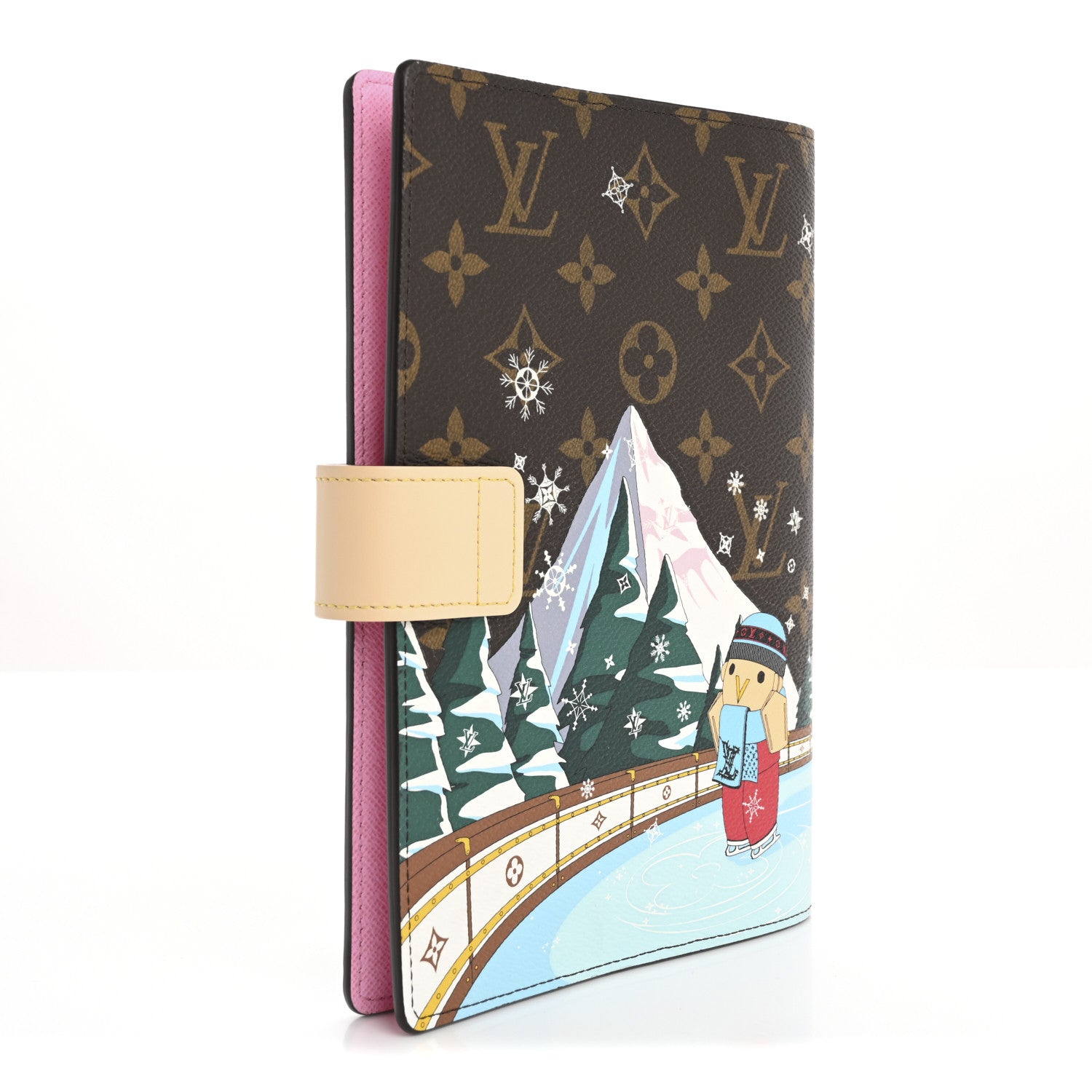 Louis Vuitton Monogram 2023 Christmas Animation Alpine Notebook Cover 3 of 10