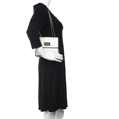 Chanel Lambskin Mademoiselle Flap White 3 of 13