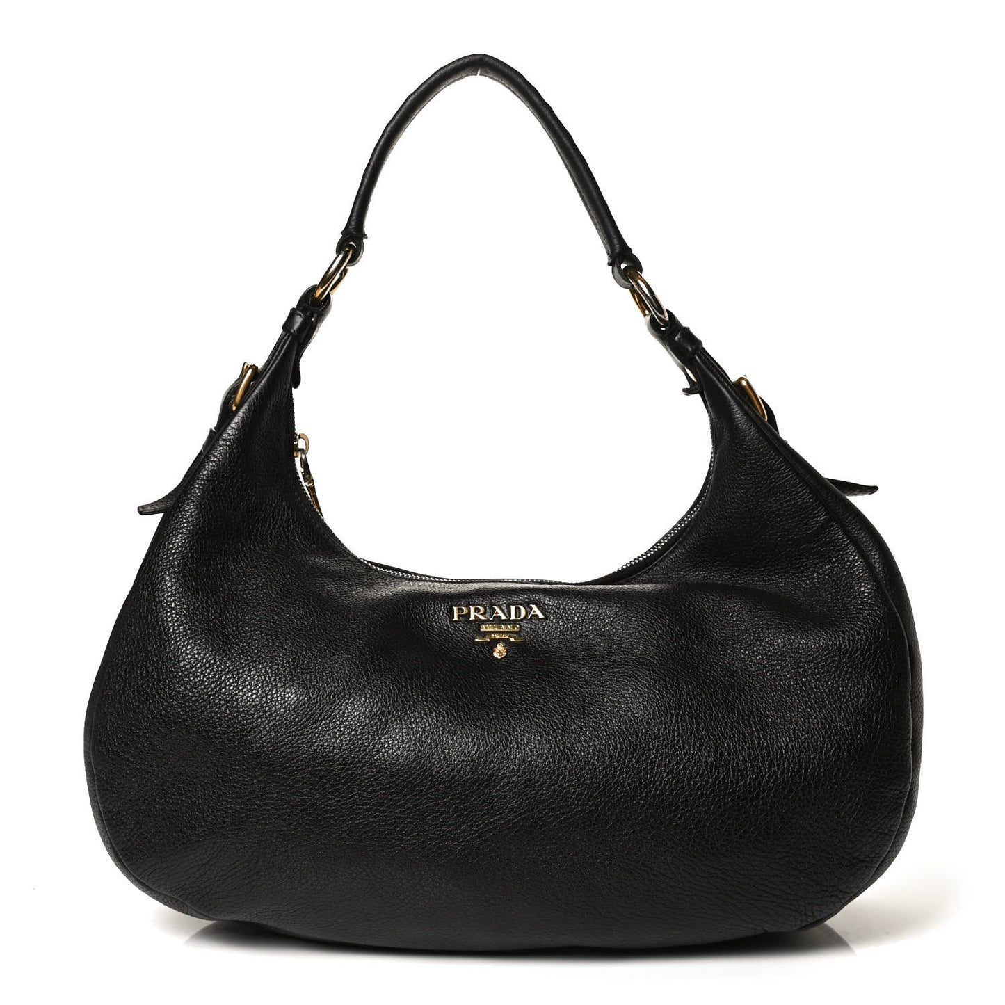 Vitello Daino Hobo Black