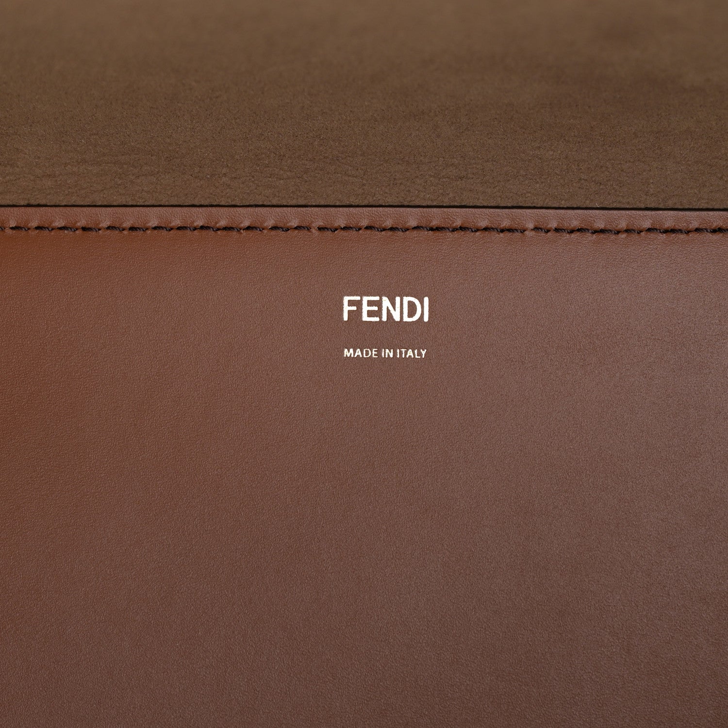 Fendi Vitello King Plexiglass Large Fendi Sunshine Shopper Tote Cuoio 6 of 9
