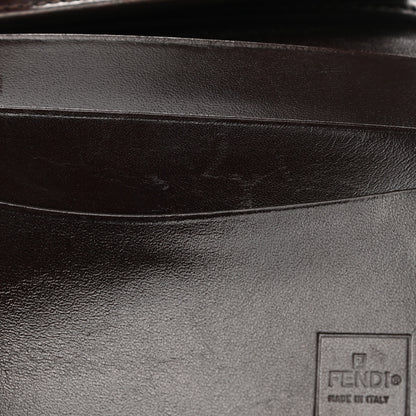 Fendi Zucca Compact Wallet Tobacco 8 of 9