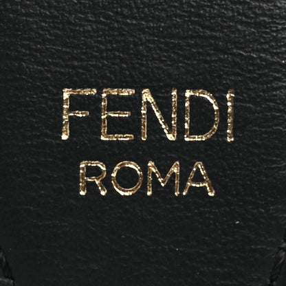 Fendi Vitello Century Opaco Flat Studded Strap You Black 3 of 6