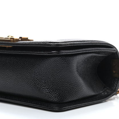 Chanel Caviar Quilted Small Boy Flap Black 9 of 9