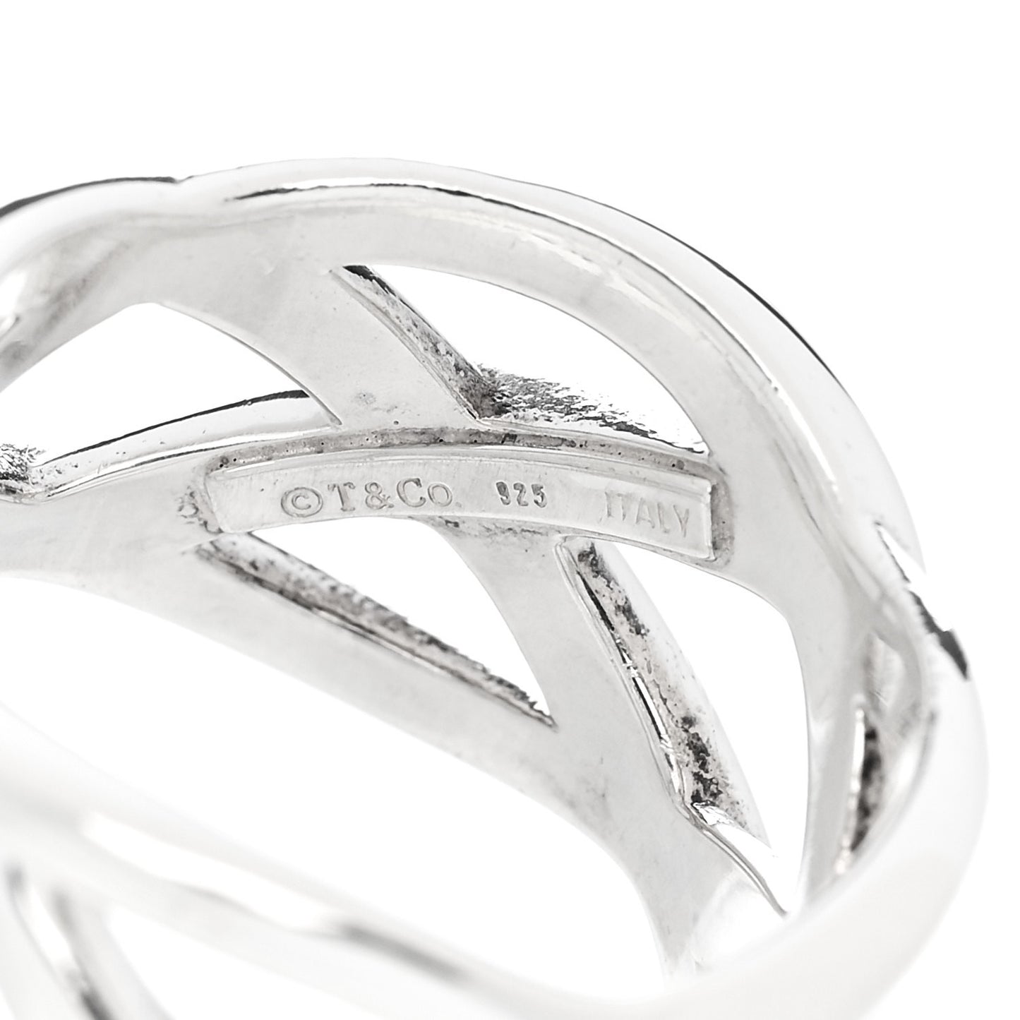 Sterling Silver Celtic Knot Ring 50 5.5