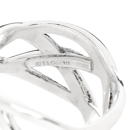 Tiffany Sterling Silver Celtic Knot Ring 50 5.5 4 of 4
