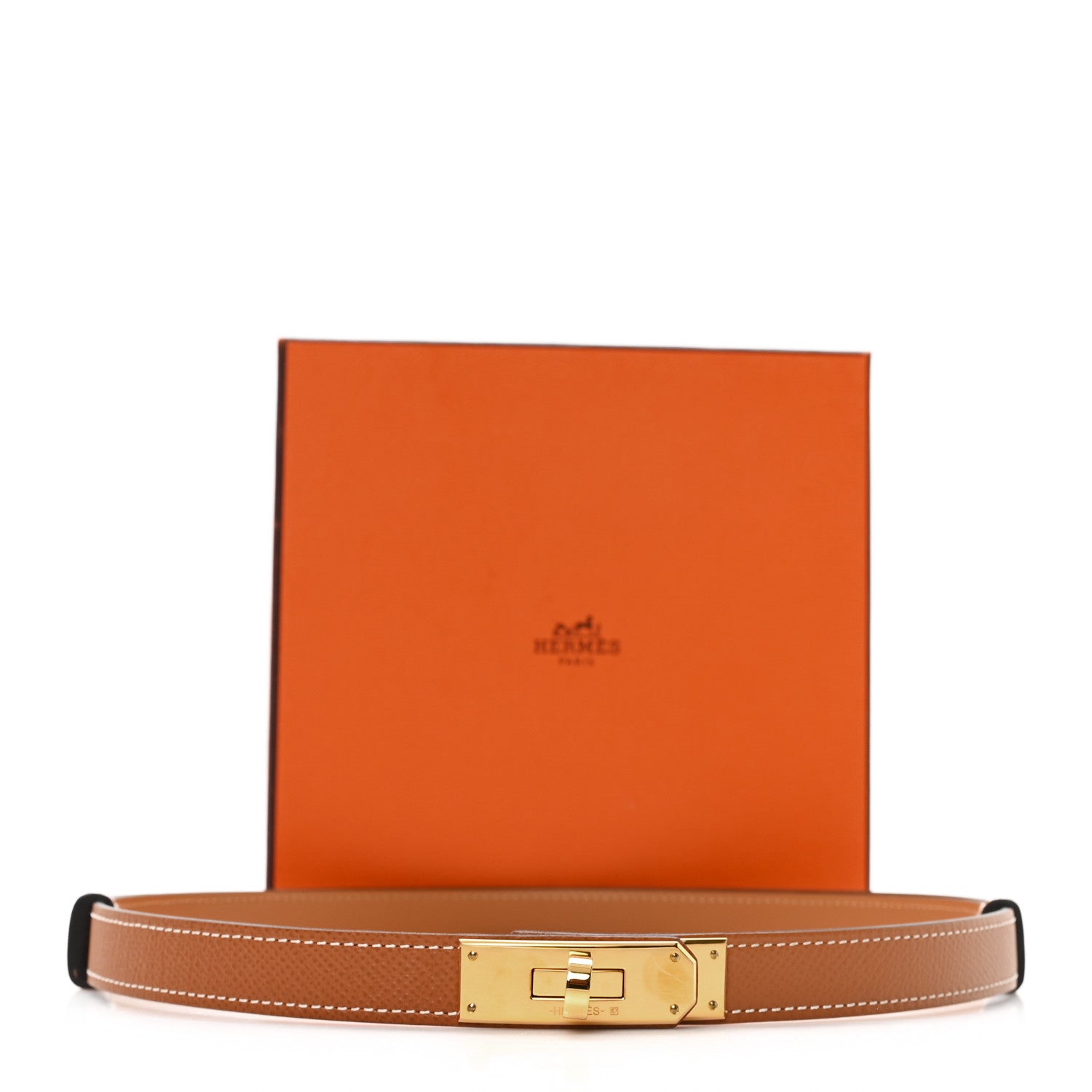 Hermes Epsom Kelly Belt Gold 4 of 4