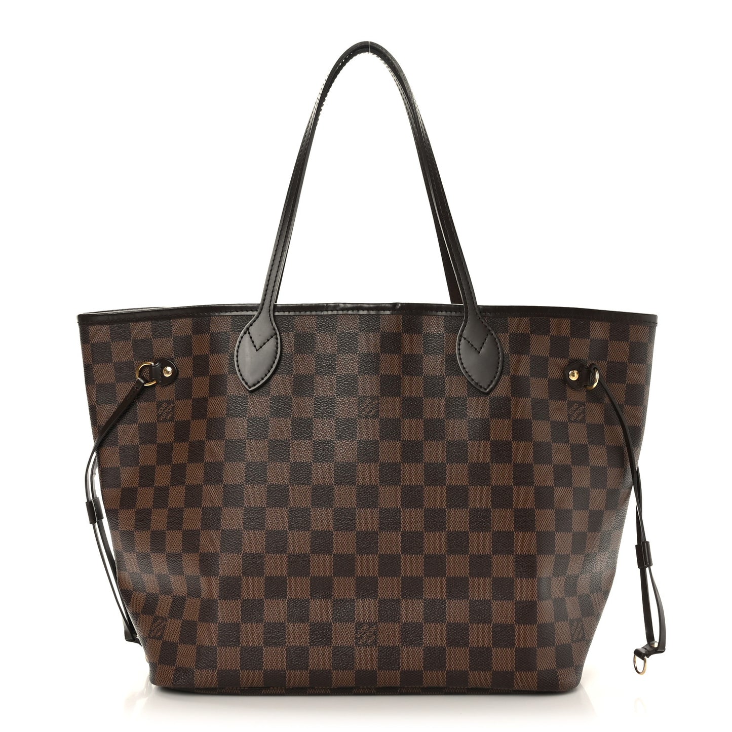 Damier Ebene Neo Neverfull MM Rose Ballerine