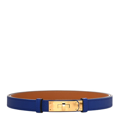 Hermes Epsom Kelly Belt Bleu Electrique 1 of 10
