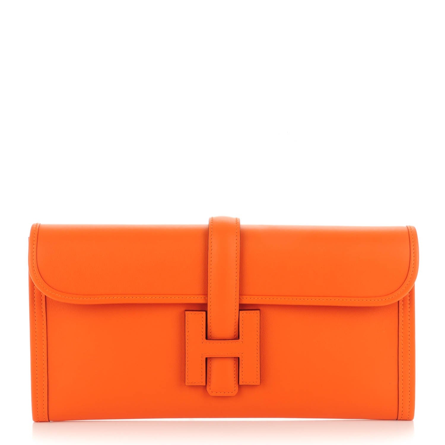 Hermes Swift Jige Elan 29 Clutch Orange 1 of 8