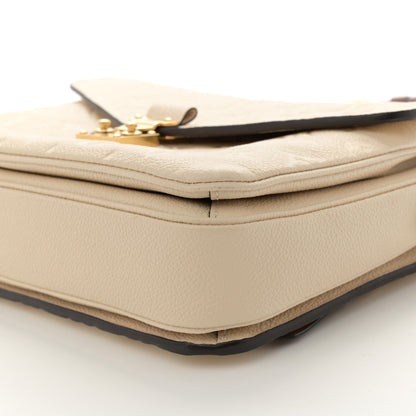 Louis Vuitton Empreinte Braided Pochette Metis Creme Beige Caramel 9 of 9