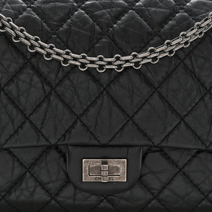 Chanel Aged Calfskin Quilted 2.55 Reissue 226 Flap Black 8 of 10