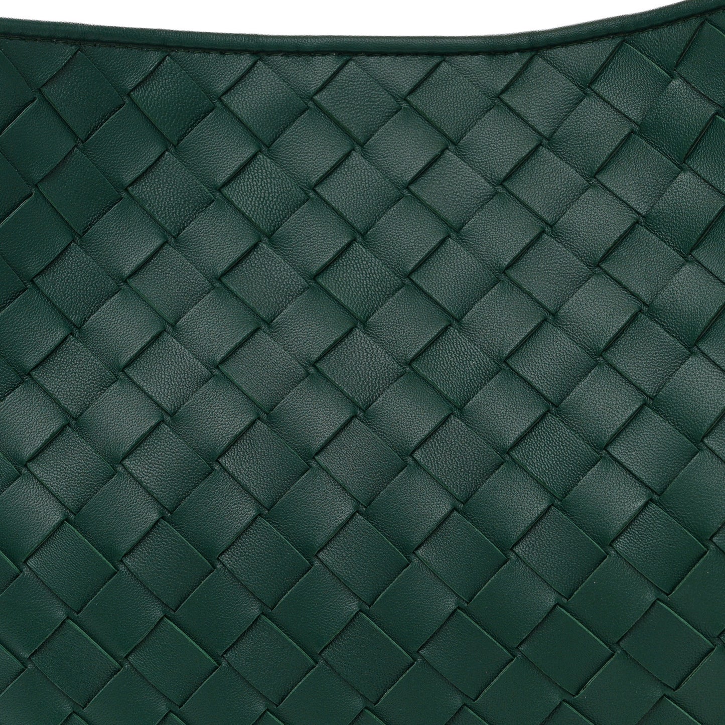 Nappa Intrecciato Sardine Bag Emerald Green