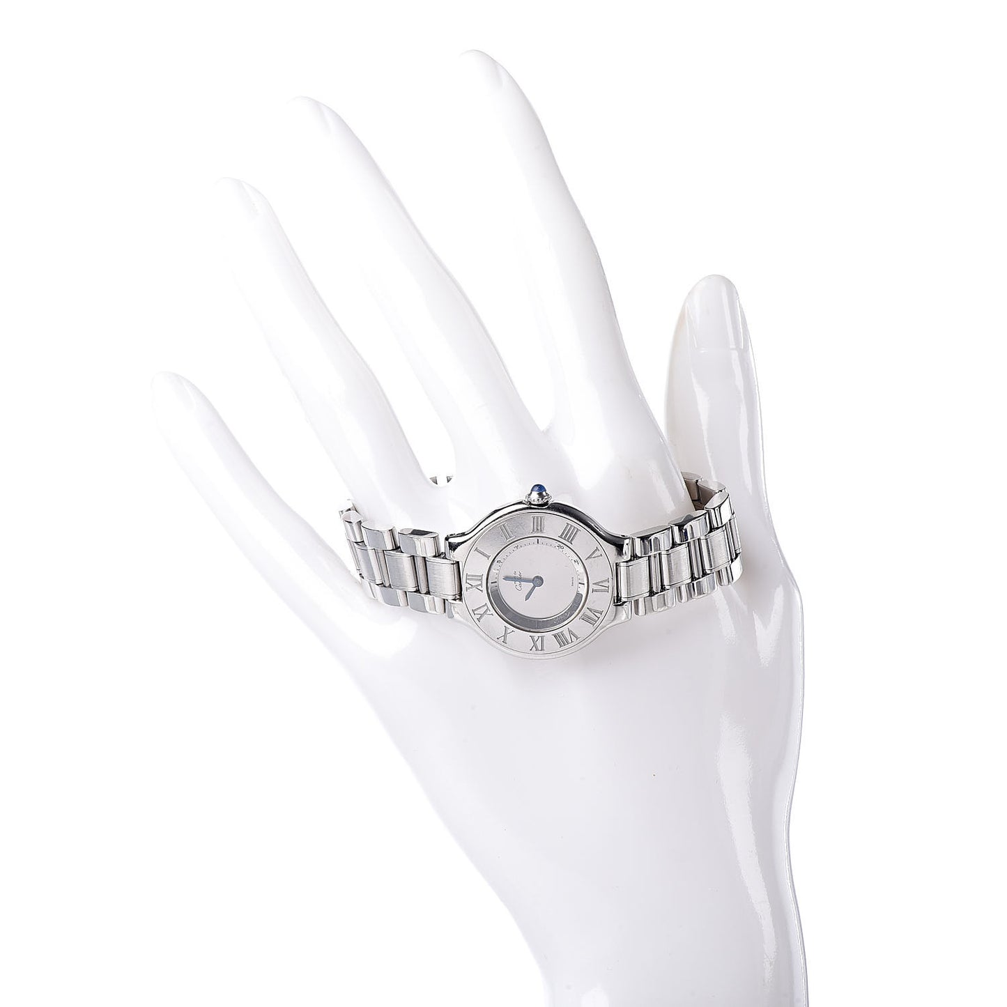Stainless Steel 28mm Must De 21 Quartz Watch
