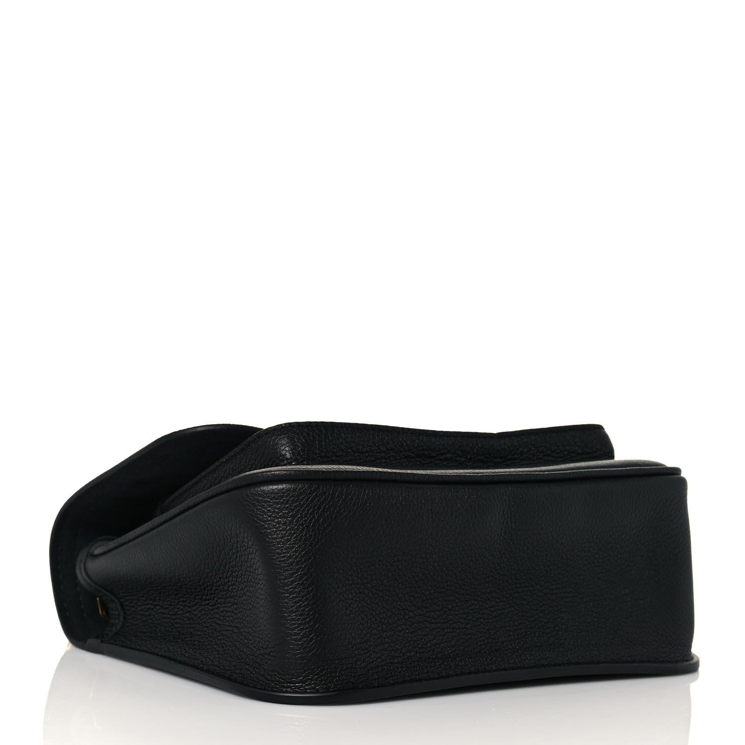 Louis Vuitton Grained Calfskin Lockme Chain Bag PM Black 3 of 11