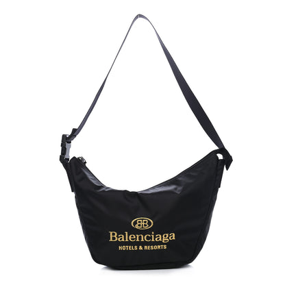 Balenciaga Nylon Hotel Sling Bag Black 1 of 9