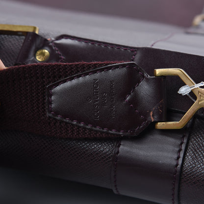 Louis Vuitton Taiga Nylon 2 Hanger Garment Carrier Bordeaux 13 of 25