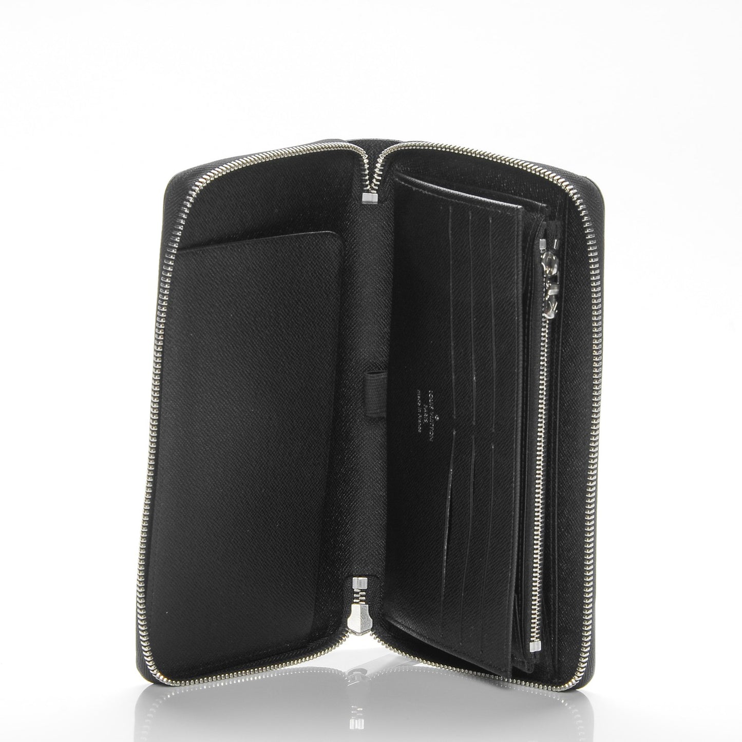 Epi Zippy Organizer Wallet Black