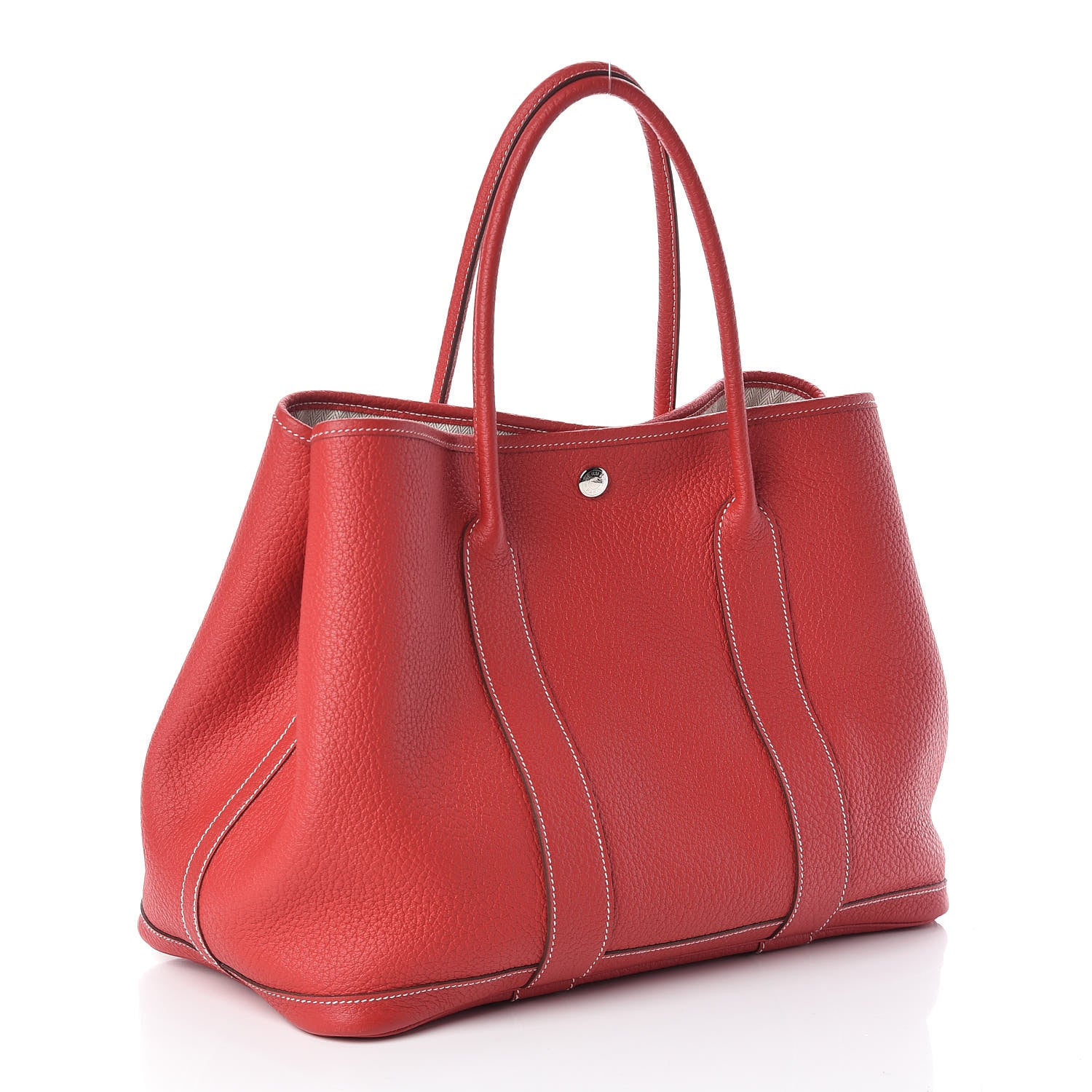 Hermes Negonda Garden Party 36 MM Rouge Casaque 3 of 9