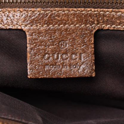 Gucci Monogram Pelham Studded Shoulder Bag Brown 5 of 11