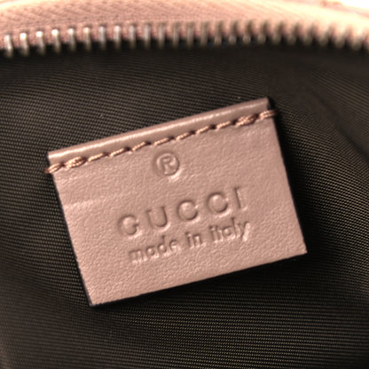 Gucci Calfskin Matelasse GG Marmont Pouch Cosmetic Case Porcelain Rose 6 of 9