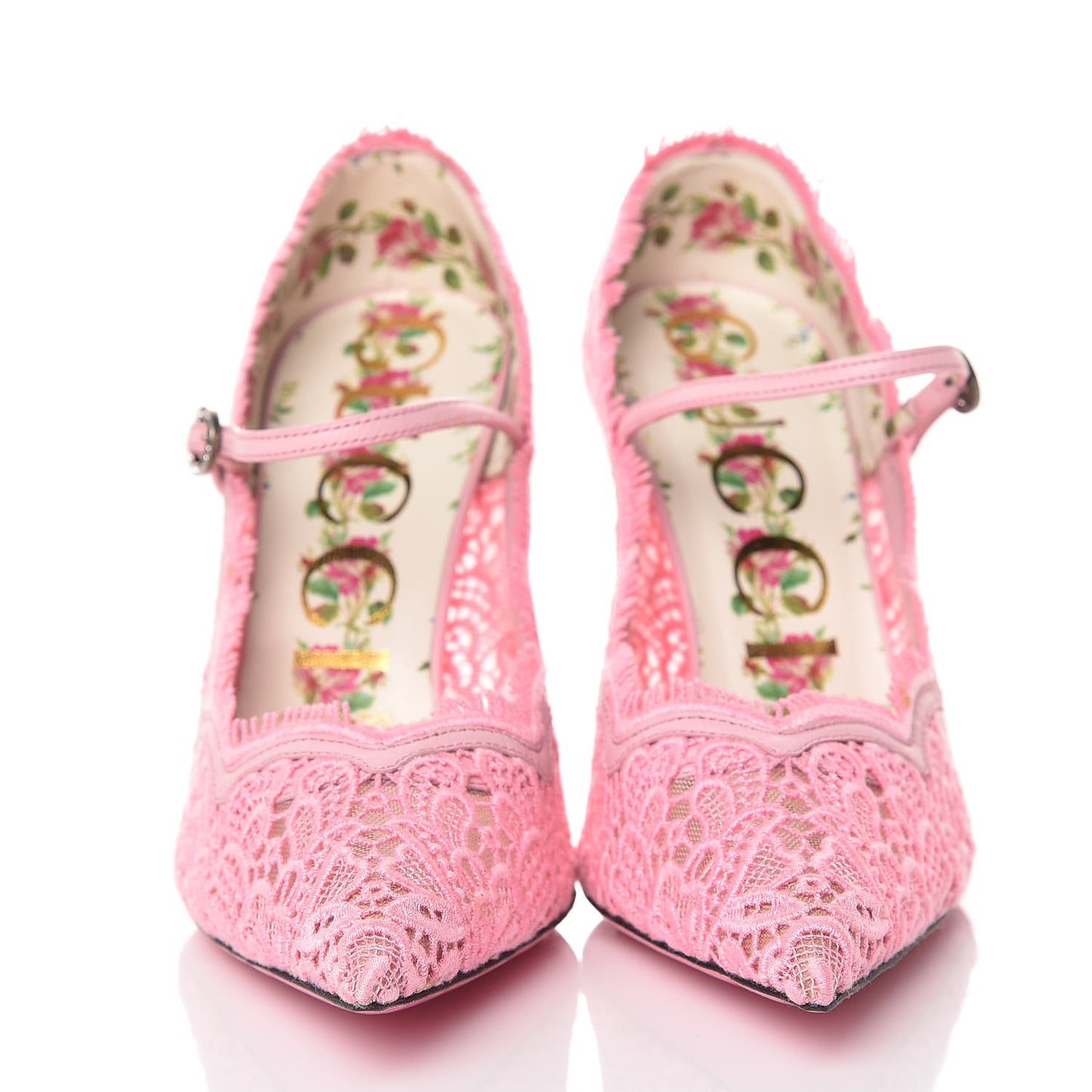 Lace Pizzo Venice Pumps 37 Sugar Pink
