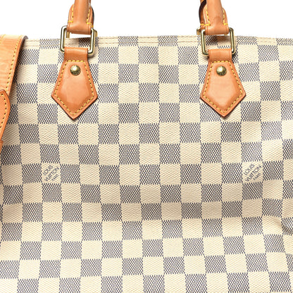 Louis Vuitton Damier Azur Speedy Bandouliere 35 6 of 9