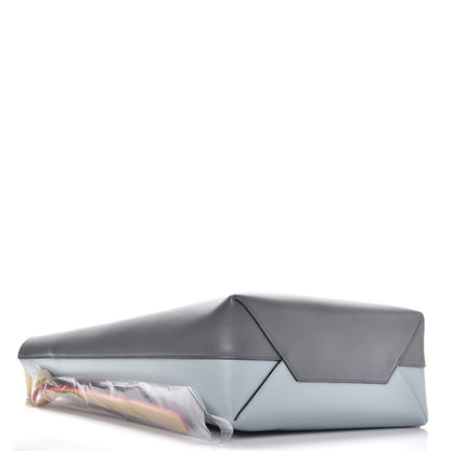 Celine Shiny Smooth Calfskin Small Twisted Cabas Kohl Cloud 5 of 8
