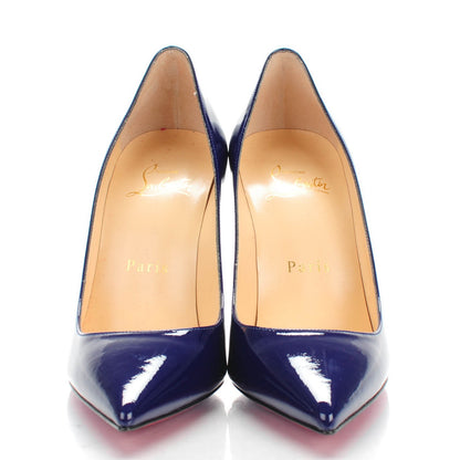 Christian Louboutin Patent Decollete 554 100 Pumps 35 Purple Pop 2 of 7