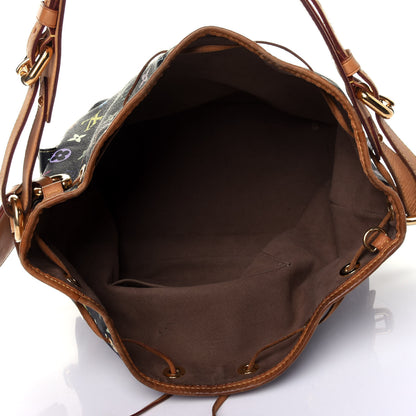 Louis Vuitton Monogram Multicolor Petit Noe Black 5 of 13