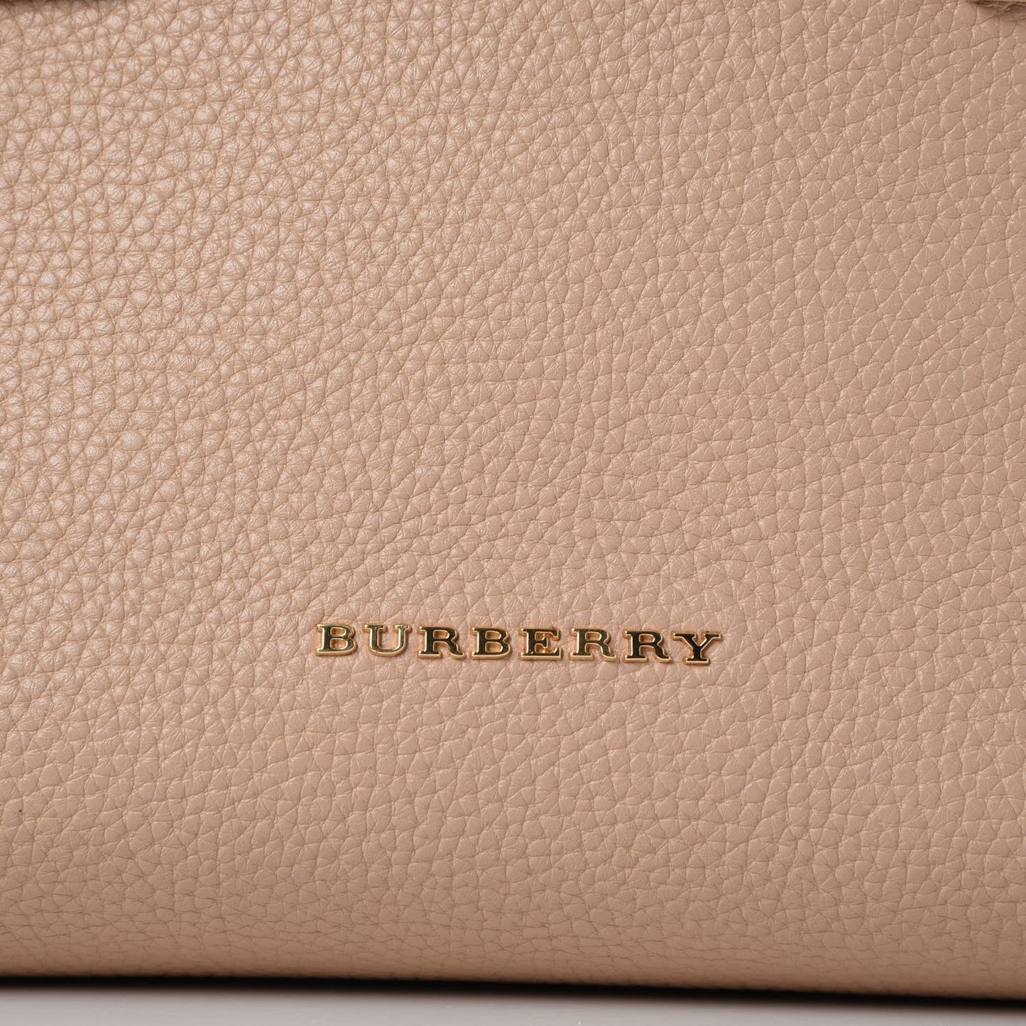 London Grainy Calfskin Medium Baynard Tote Light Nude